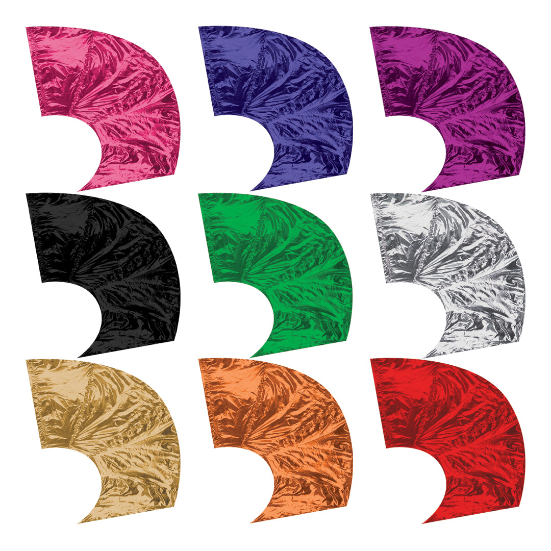 Banderas Super Swing Lava Lamé disponibles en stock, 44" x 84"
